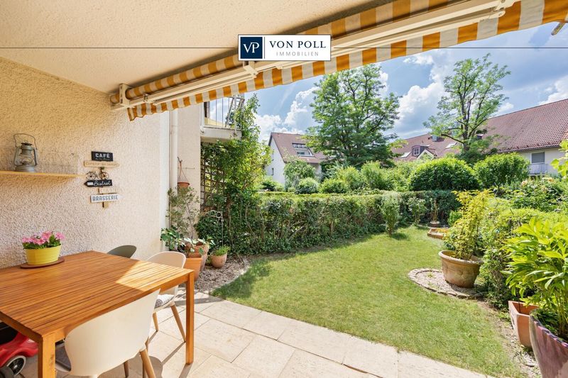 Großzügige Gartenwohnung in begehrter Lage mit idealem Grundriss